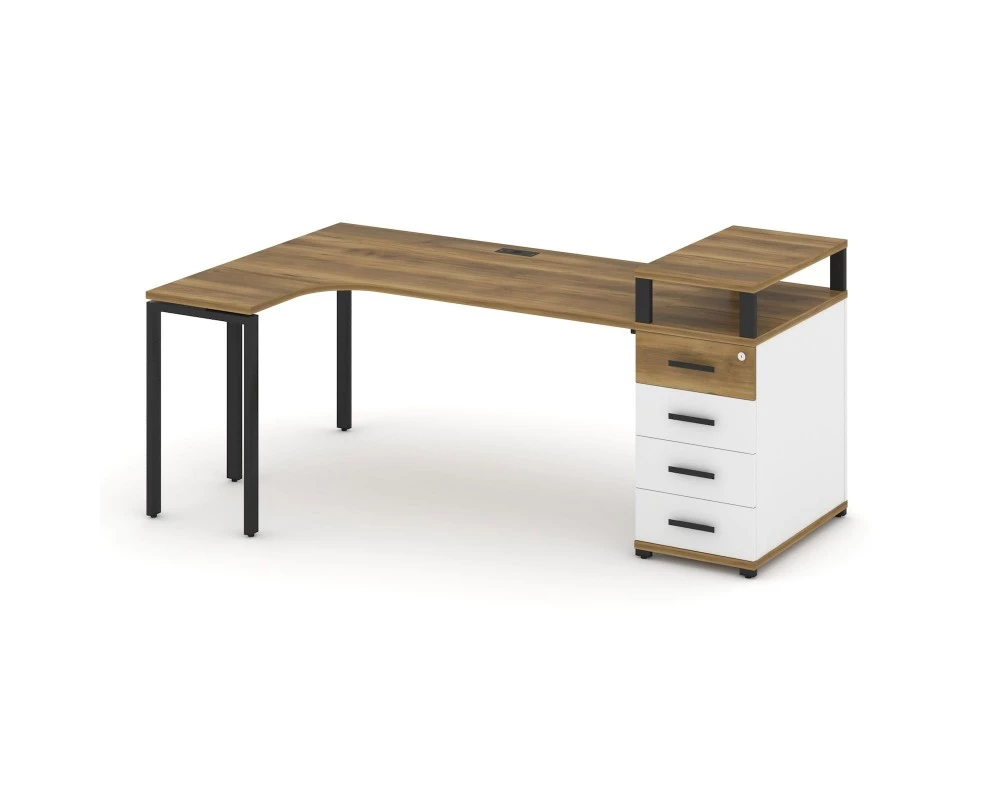 Стол эргономичный CN.SA-406(L) B 2000x1180x917 Concept