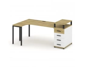 Стол эргономичный CN.SA-406(L) B 2000x1180x917 Concept images