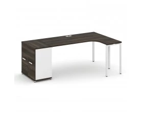 Стол эргономичный с опорным распаш. шкафом CN.SA-210(R) W 2000x1180x750 Concept images