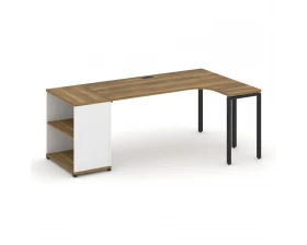 Стол эргономичный с опорным стеллажом CN.SA-202(R) 2000x1180x750 Concept images