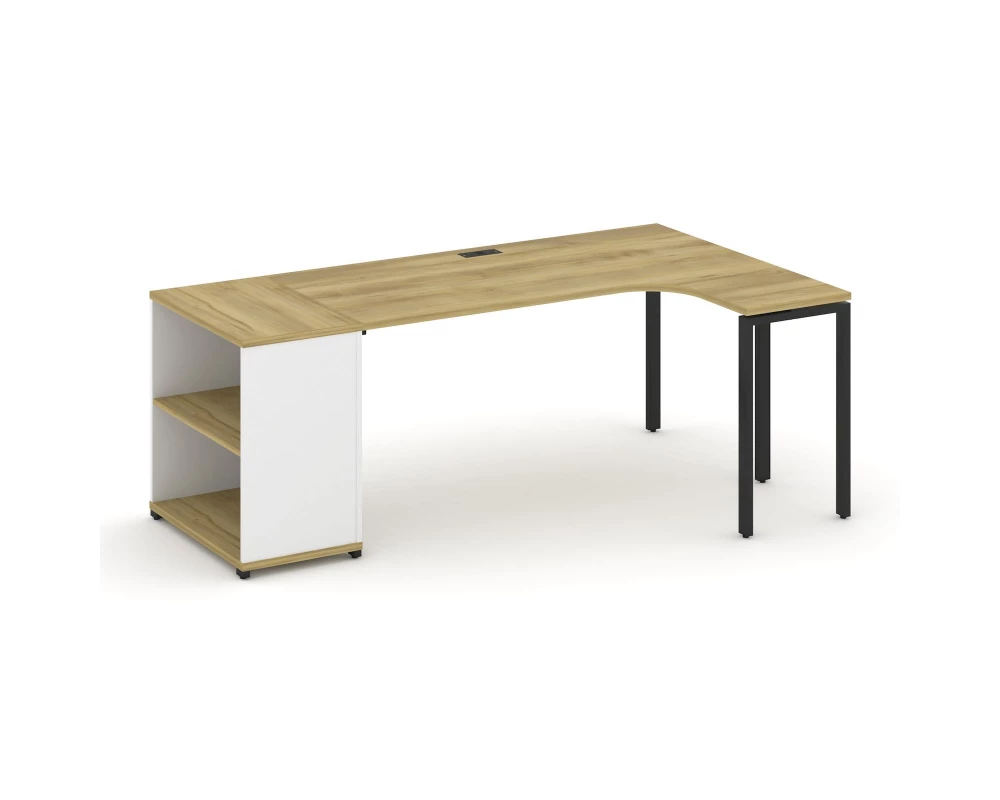 Стол эргономичный с опорным стеллажом CN.SA-202(R) 2000x1180x750 Concept