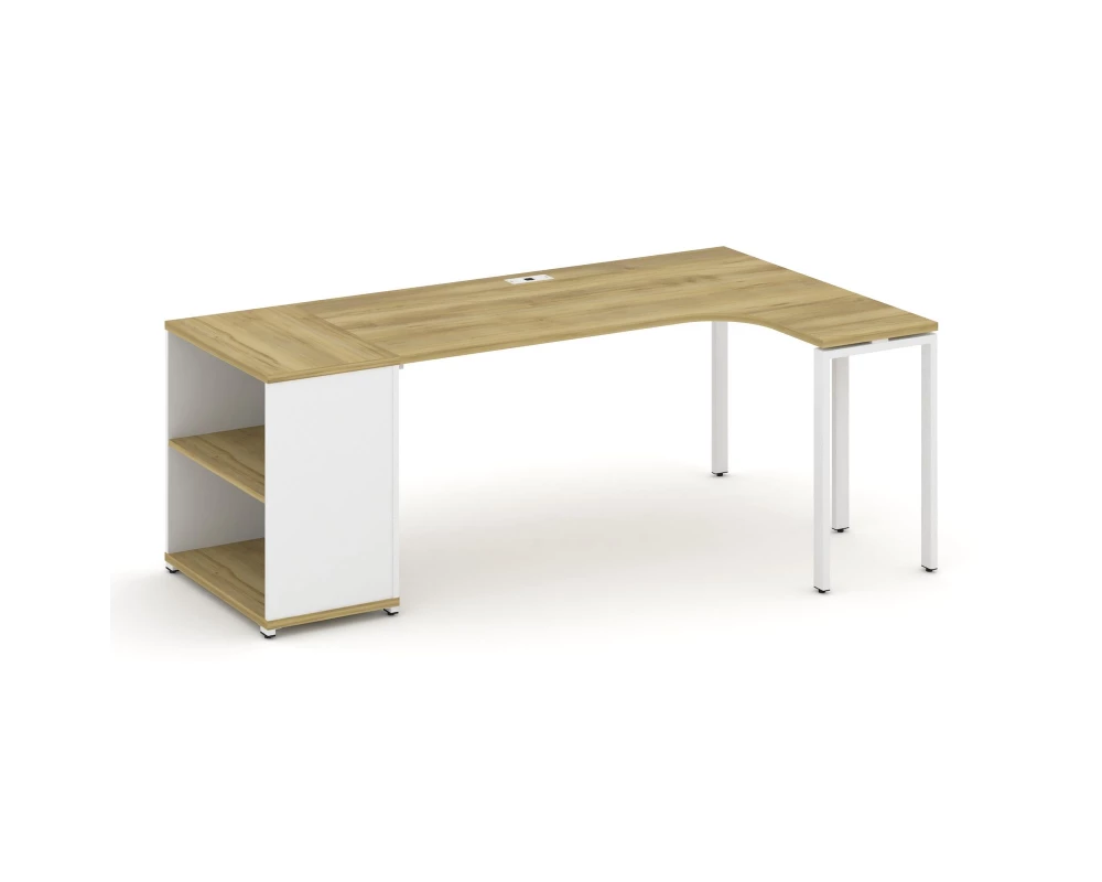 Стол эргономичный с опорным стеллажом CN.SA-202(R) 2000x1180x750 Concept