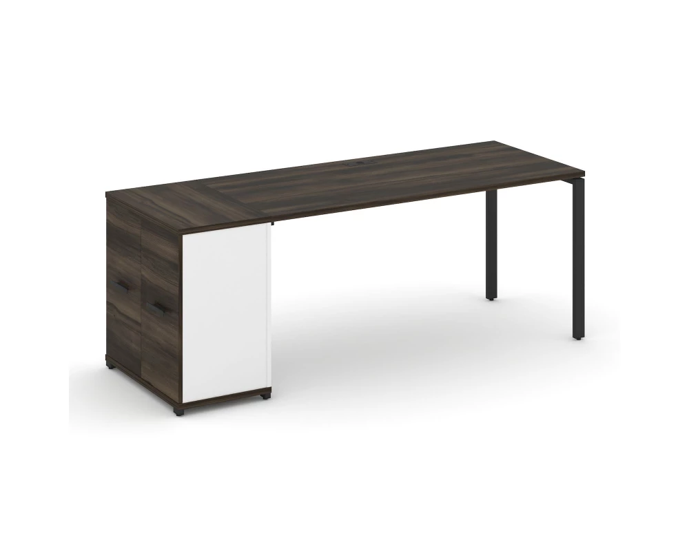 Стол рабочий с опорным распаш. шкафом CN.SP-220 W 2000x720x750 Concept