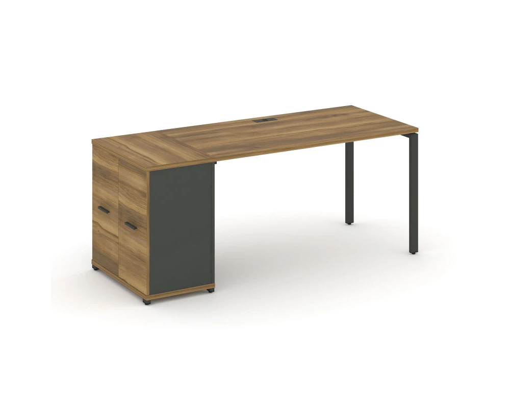 Стол рабочий с опорным распаш. шкафом CN.SP-220 W 2000x720x750 Concept