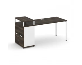 Стол рабочий с опорным распаш. шкафом с верх. горизонтом CN.SP-223 W 1800x720x917 Concept images