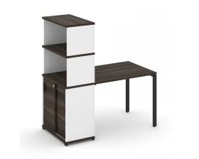 Стол рабочий с опорным шкафом-купе с надставкой выс. CN.SP-241 B 1400x720x1530 Concept images