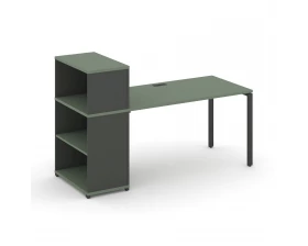 Стол рабочий с опорным стеллажом с надставкой низ. CN.SP-209 1400x720x1140 Concept images