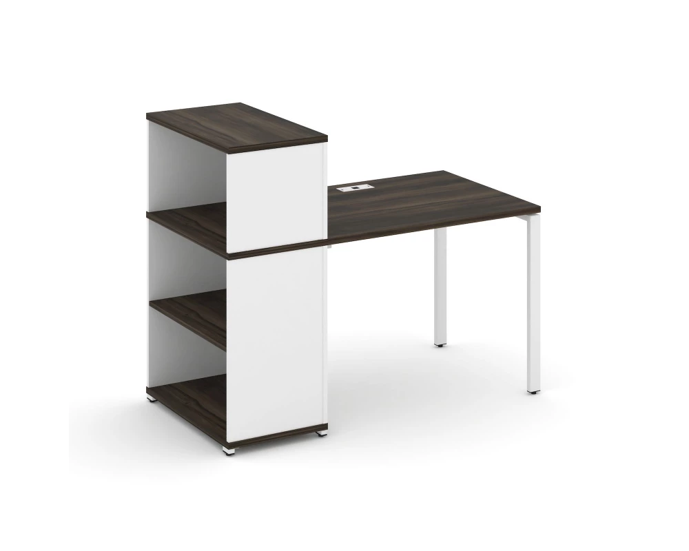Стол рабочий с опорным стеллажом с надставкой низ. CN.SP-209 1400x720x1140 Concept