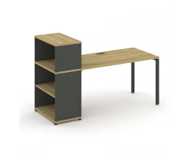 Стол рабочий с опорным стеллажом с надставкой низ. CN.SP-209 1400x720x1140 Concept images