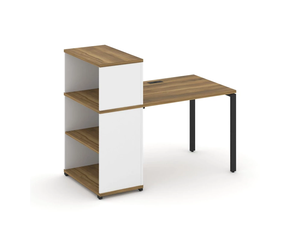 Стол рабочий с опорным стеллажом с надставкой низ. CN.SP-209 1400x720x1140 Concept