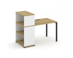 Стол рабочий с опорным стеллажом с надставкой низ. CN.SP-209 1400x720x1140 Concept images