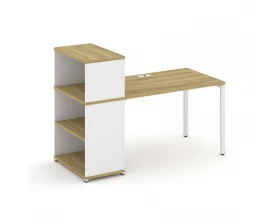 Стол рабочий с опорным стеллажом с надставкой низ. CN.SP-210 1600x720x1140 Concept images