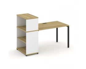 Стол рабочий с опорным стеллажом с надставкой низ. CN.SP-210 1600x720x1140 Concept images