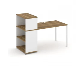 Стол рабочий с опорным стеллажом с надставкой низ. CN.SP-210 1600x720x1140 Concept images