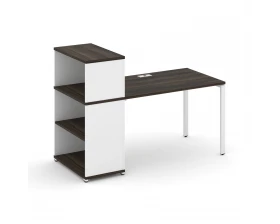 Стол рабочий с опорным стеллажом с надставкой низ. CN.SP-210 1600x720x1140 Concept images