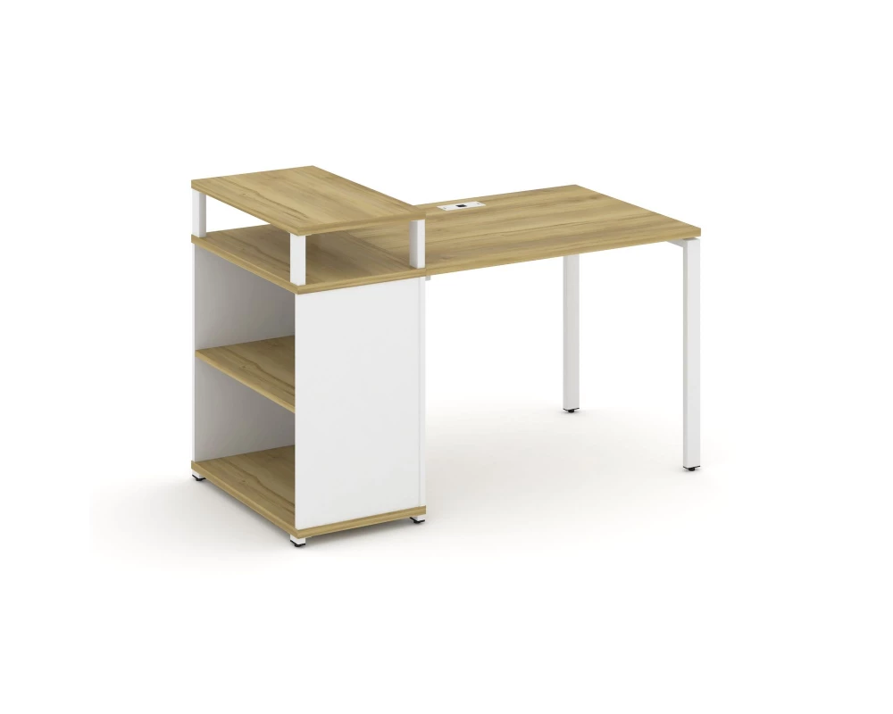 Стол рабочий с опорным стеллажом с верх. горизонтом CN.SP-205 1400x720x917 Concept