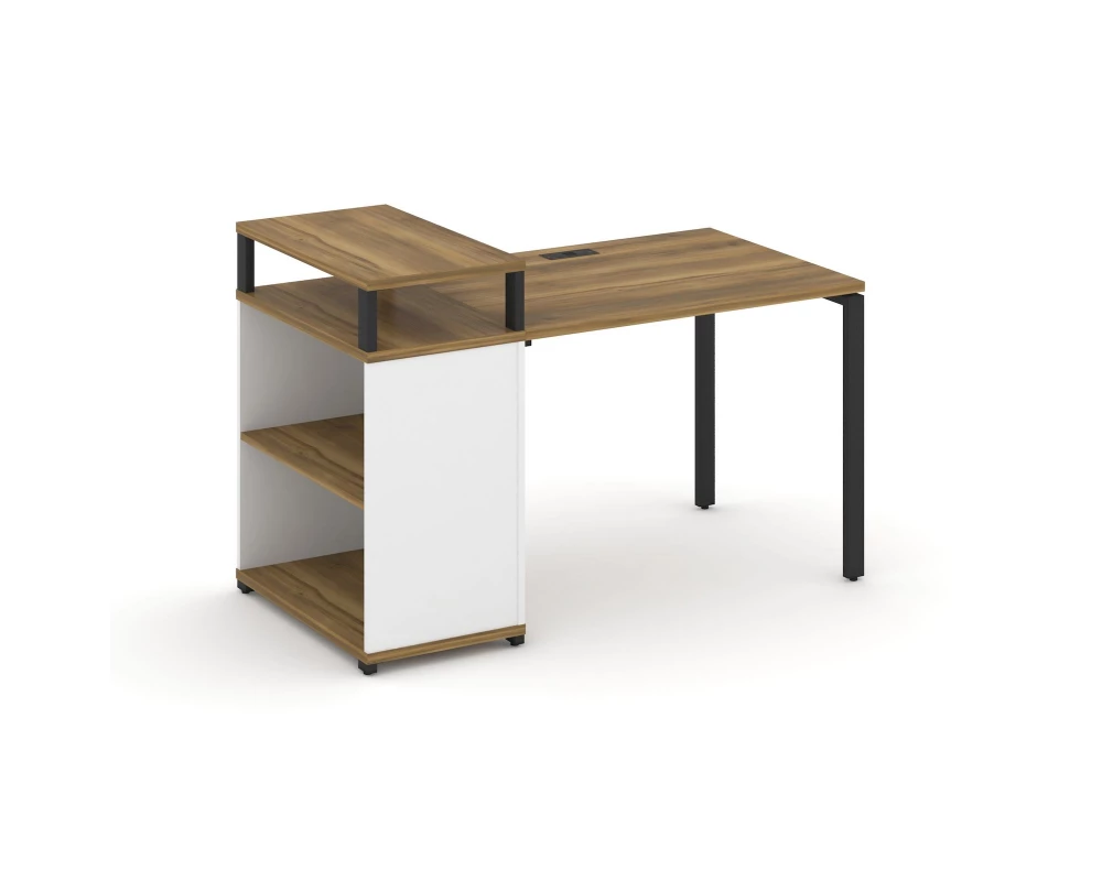 Стол рабочий с опорным стеллажом с верх. горизонтом CN.SP-205 1400x720x917 Concept