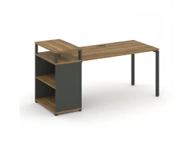 Стол рабочий с опорным стеллажом с верх. горизонтом CN.SP-205 1400x720x917 Concept images