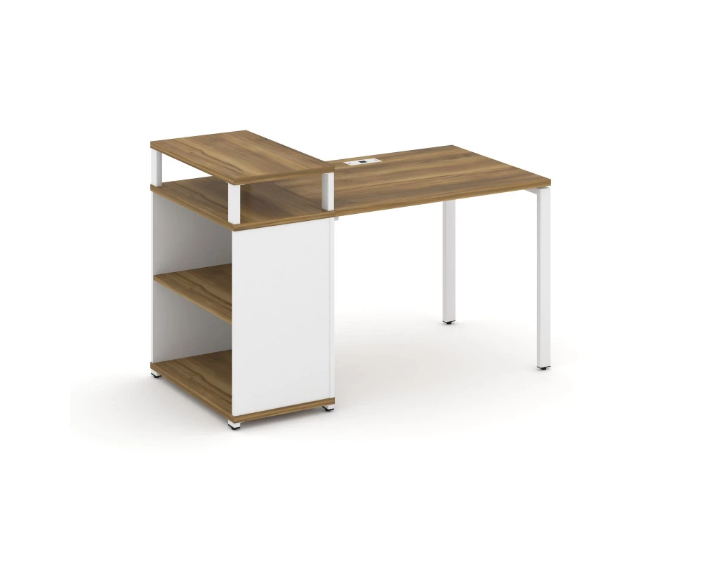Стол рабочий с опорным стеллажом с верх. горизонтом CN.SP-205 1400x720x917 Concept
