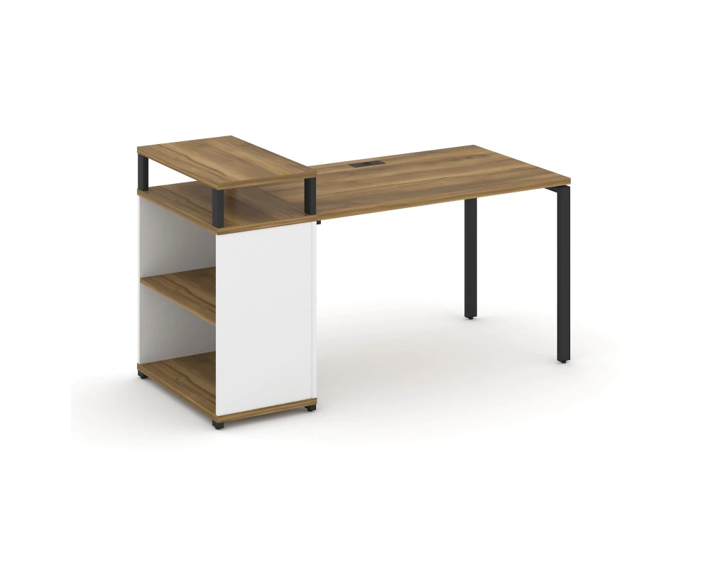 Стол рабочий с опорным стеллажом с верх. горизонтом CN.SP-206 1600x720x917 Concept