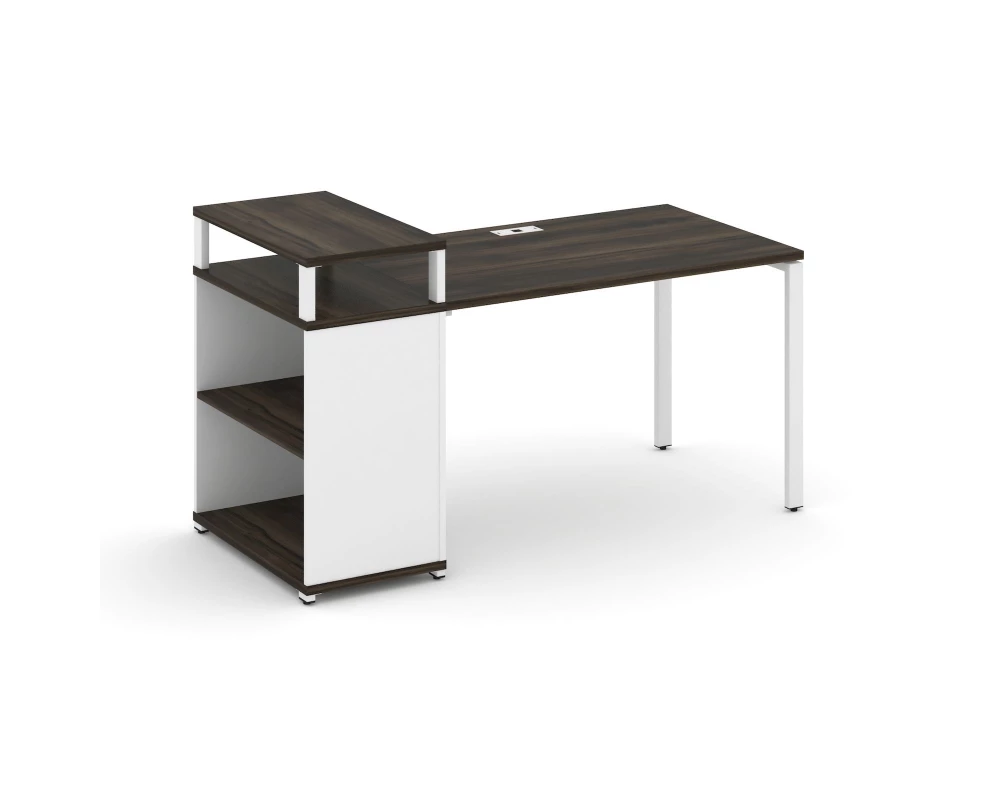 Стол рабочий с опорным стеллажом с верх. горизонтом CN.SP-206 1600x720x917 Concept