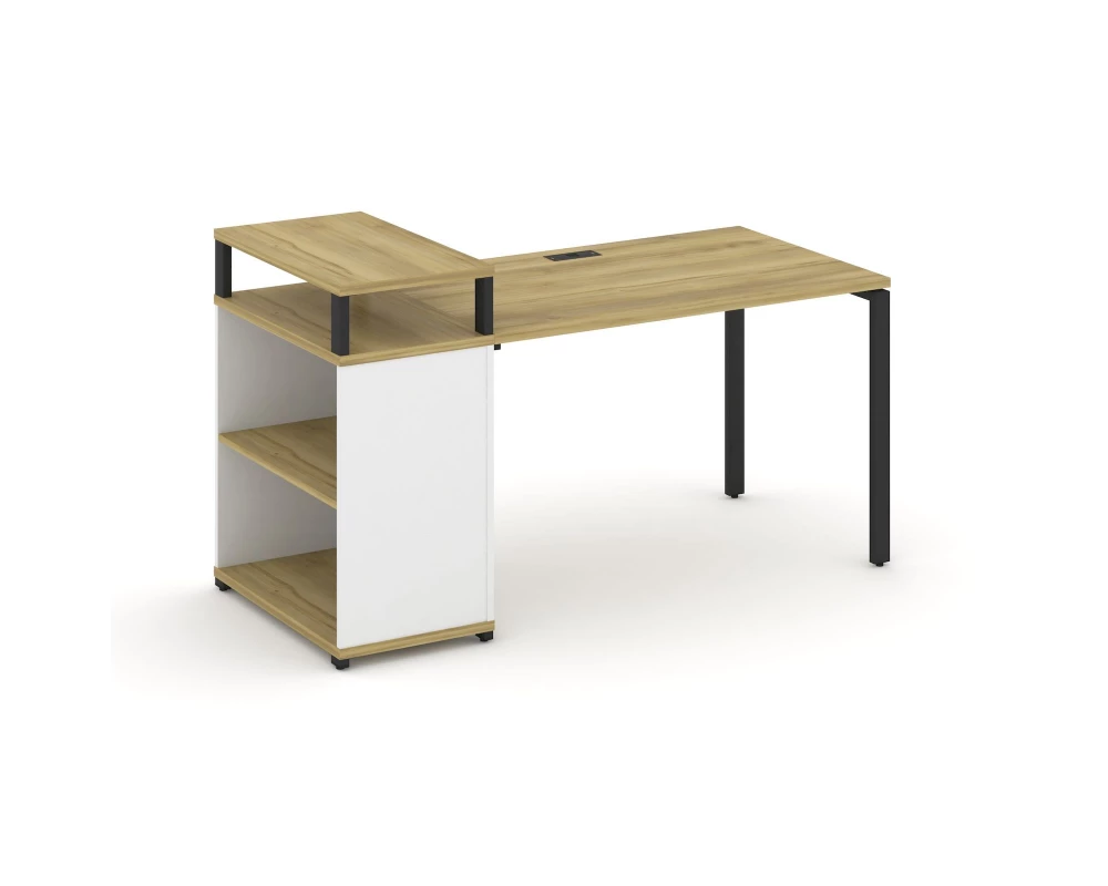 Стол рабочий с опорным стеллажом с верх. горизонтом CN.SP-206 1600x720x917 Concept