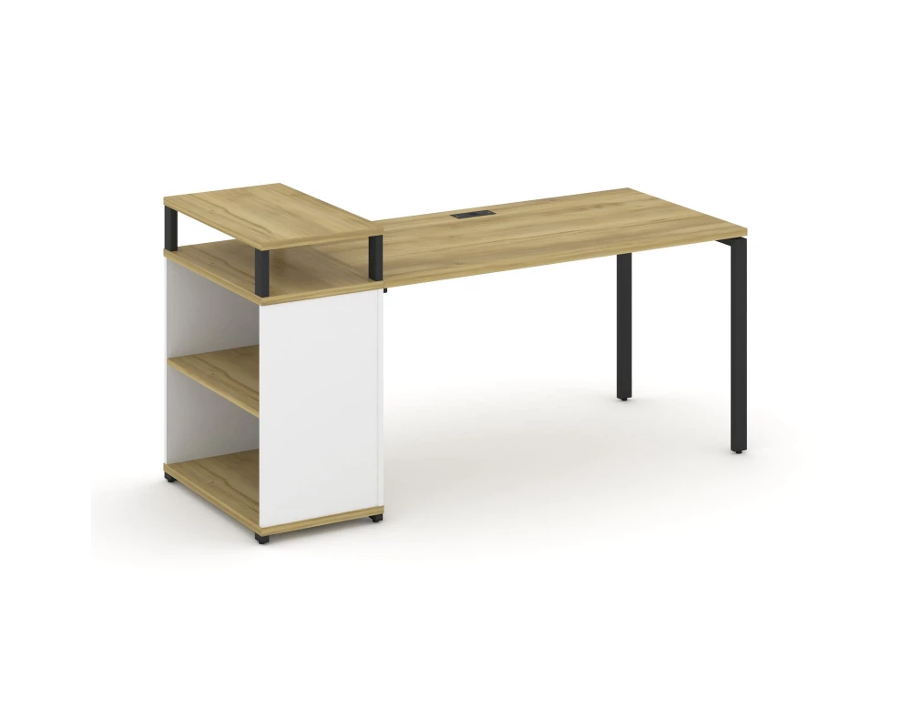 Стол рабочий с опорным стеллажом с верх. горизонтом CN.SP-207 1800x720x917 Concept