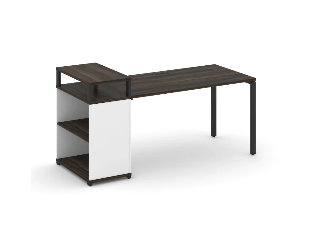 Стол рабочий с опорным стеллажом с верх. горизонтом CN.SP-207 1800x720x917 Concept
