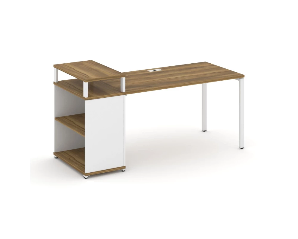 Стол рабочий с опорным стеллажом с верх. горизонтом CN.SP-207 1800x720x917 Concept