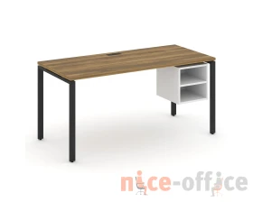 Стол рабочий с подвесной тумбой с 2 открытыми нишами CN.SP-108 1580x720x750 Концепт / Concept images