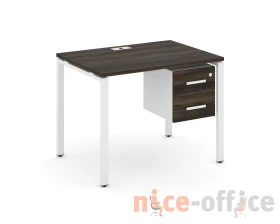 Стол рабочий с подвесной тумбой с 2 ящ. CN.SP-113 W 980x720x750 Концепт / Concept images