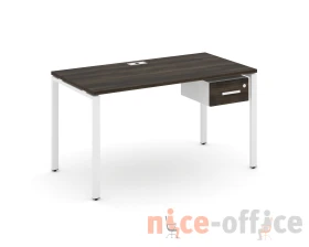 Стол рабочий с подвесной тумбой с одним ящ. CN.SP-111 W 1380x720x750 Концепт / Concept images