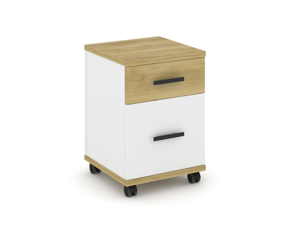 Тумба мобильная 1 ящ. 1 распаш. фасад CN.TUM-009 B 420x420x615 Concept