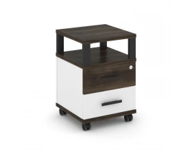 Тумба мобильная 2 ящ. с надставкой CN.TUM-002 B 420x420x615 Concept images