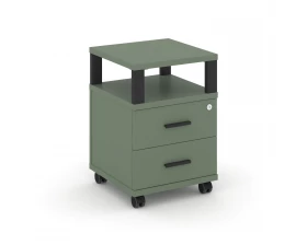 Тумба мобильная 2 ящ. с надставкой CN.TUM-002 B 420x420x615 Concept images