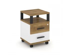 Тумба мобильная 2 ящ. с надставкой CN.TUM-002 B 420x420x615 Concept images