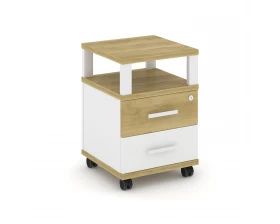 Тумба мобильная 2 ящ. с надставкой CN.TUM-002 W 420x420x615 Concept images