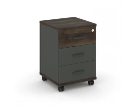 Тумба мобильная 3 ящ. CN.TUM-003 A 420x420x615 Concept images