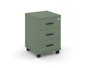 Тумба мобильная 3 ящ. CN.TUM-003 B 420x420x615 Concept images