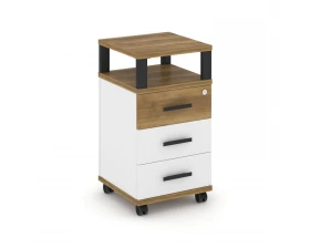 Тумба мобильная 3 ящ. с надставкой CN.TUM-004 B 420x420x782 Concept images