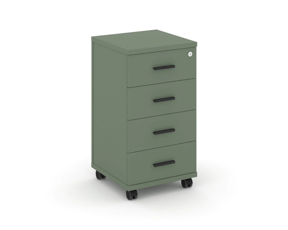 Тумба мобильная 4 ящ. CN.TUM-005 B 420x420x782 Concept
