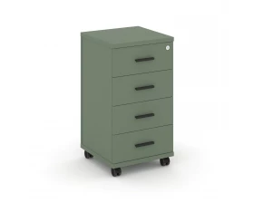 Тумба мобильная 4 ящ. CN.TUM-005 B 420x420x782 Concept images