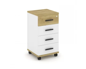 Тумба мобильная 4 ящ. CN.TUM-005 B 420x420x782 Concept images