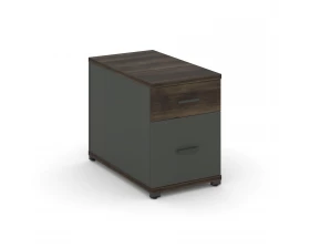 Тумба опорная/приставная 1 ящ. 1 распаш. фасад CN.TGO-004 A 420x720x583 Concept images