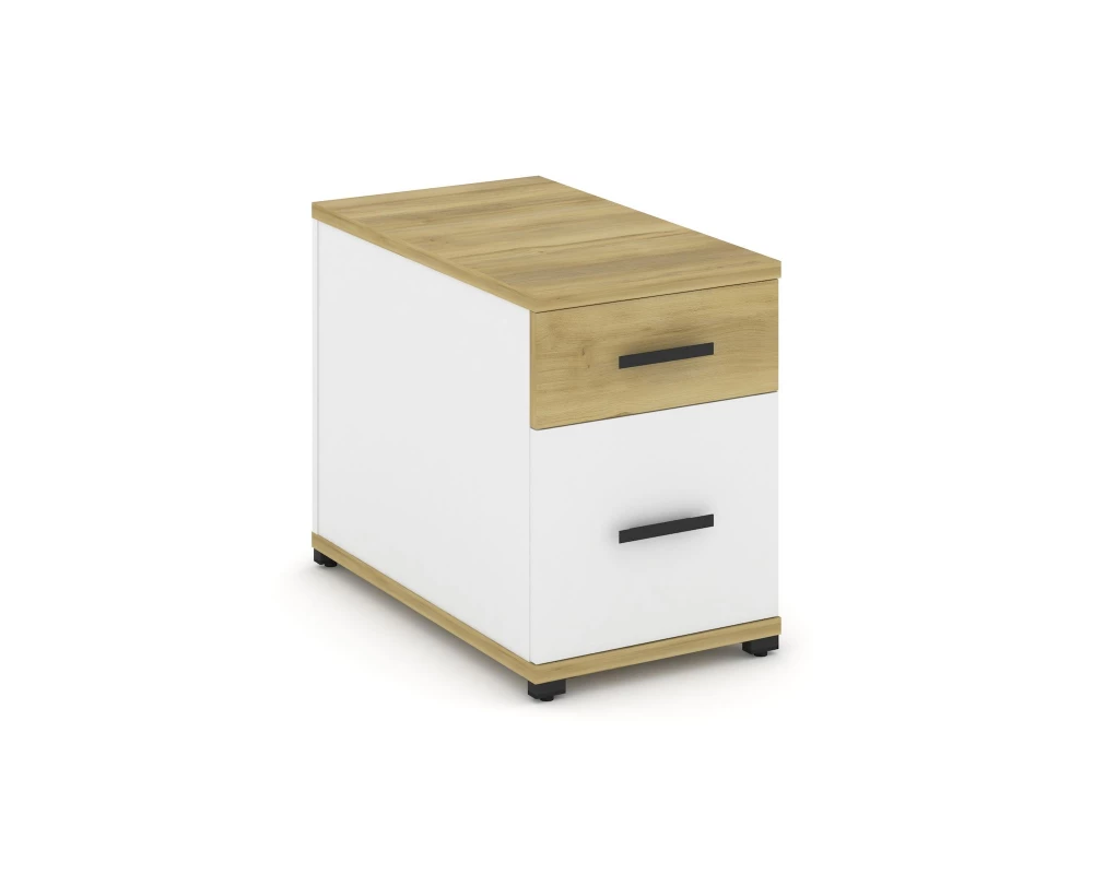 Тумба опорная/приставная 1 ящ. 1 распаш. фасад CN.TGO-004 B 420x720x583 Concept