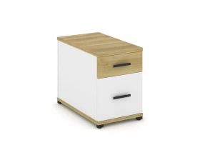 Тумба опорная/приставная 1 ящ. 1 распаш. фасад CN.TGO-004 B 420x720x583 Concept images