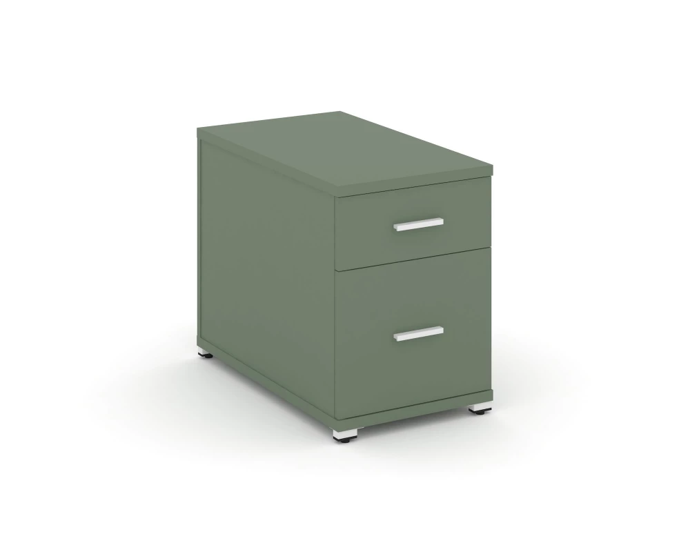 Тумба опорная/приставная 1 ящ. 1 распаш. фасад CN.TGO-004 W 420x720x583 Concept