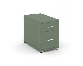 Тумба опорная/приставная 1 ящ. 1 распаш. фасад CN.TGO-004 W 420x720x583 Concept images