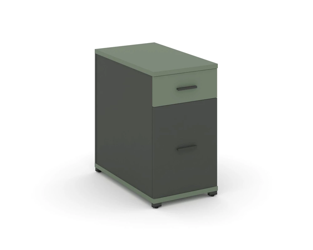 Тумба опорная/приставная 1 ящ. 1 распаш. фасад CN.TGO-005 A 420x720x750 Concept