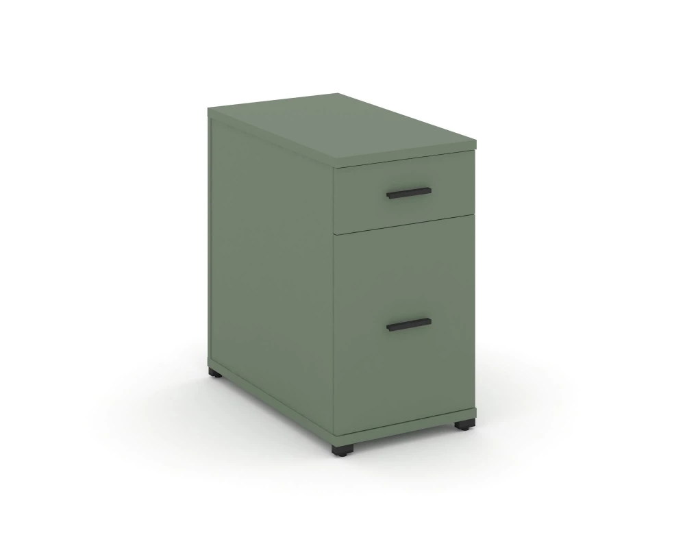 Тумба опорная/приставная 1 ящ. 1 распаш. фасад CN.TGO-005 B 420x720x750 Concept